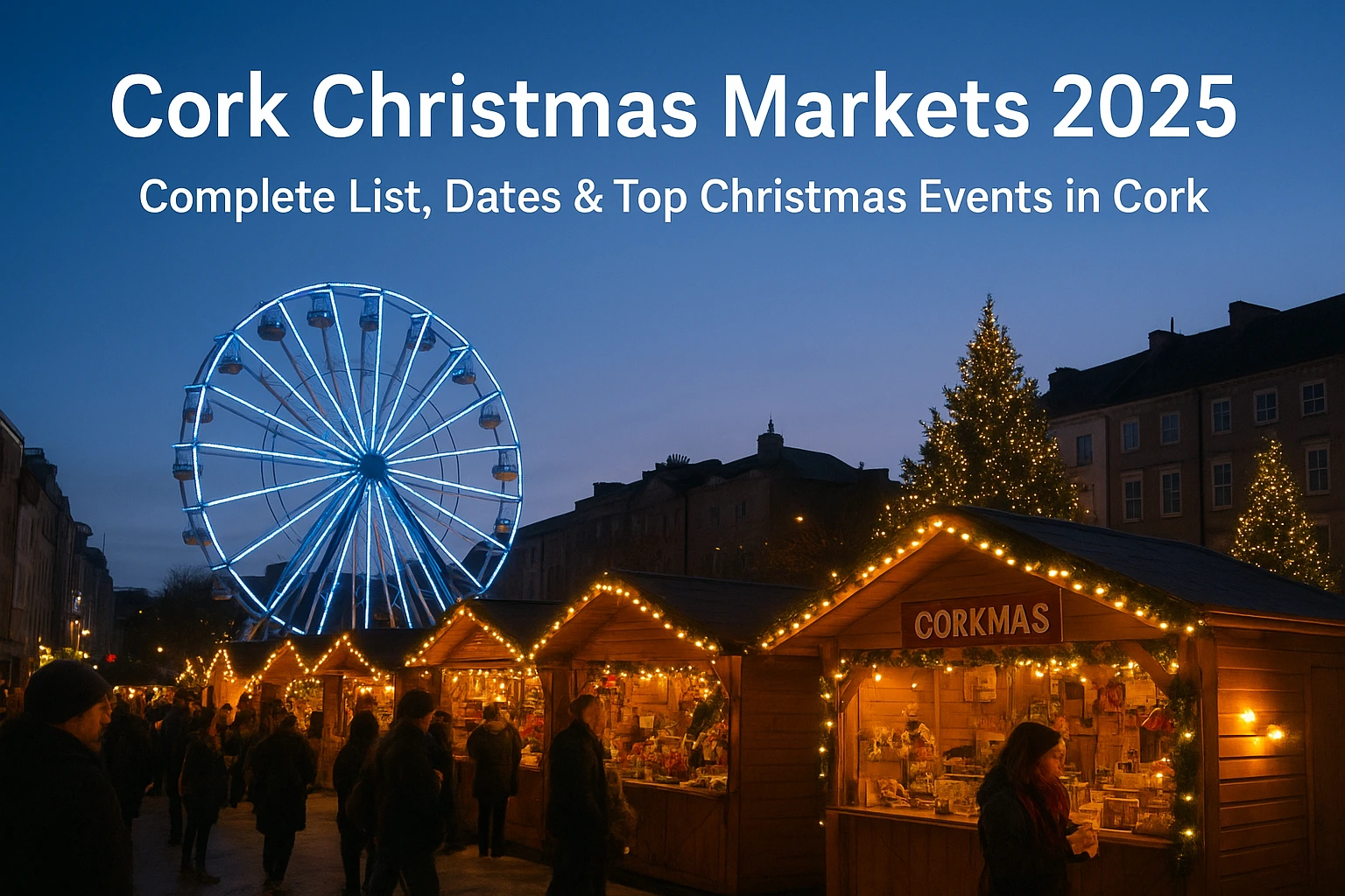 Cork Christmas Markets 2025 — Complete List, Dates & Top Christmas Events in Cork
