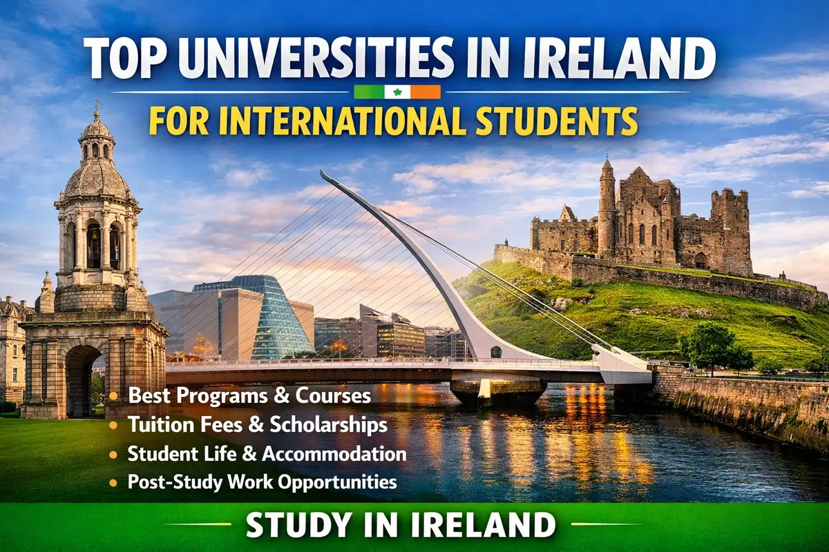 Top Universities in Ireland for International Students — 2025–2026 Complete Guide