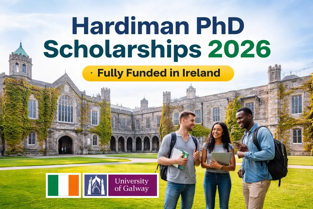 Hardiman PhD Scholarships 2026 in Ireland – Fully Funded