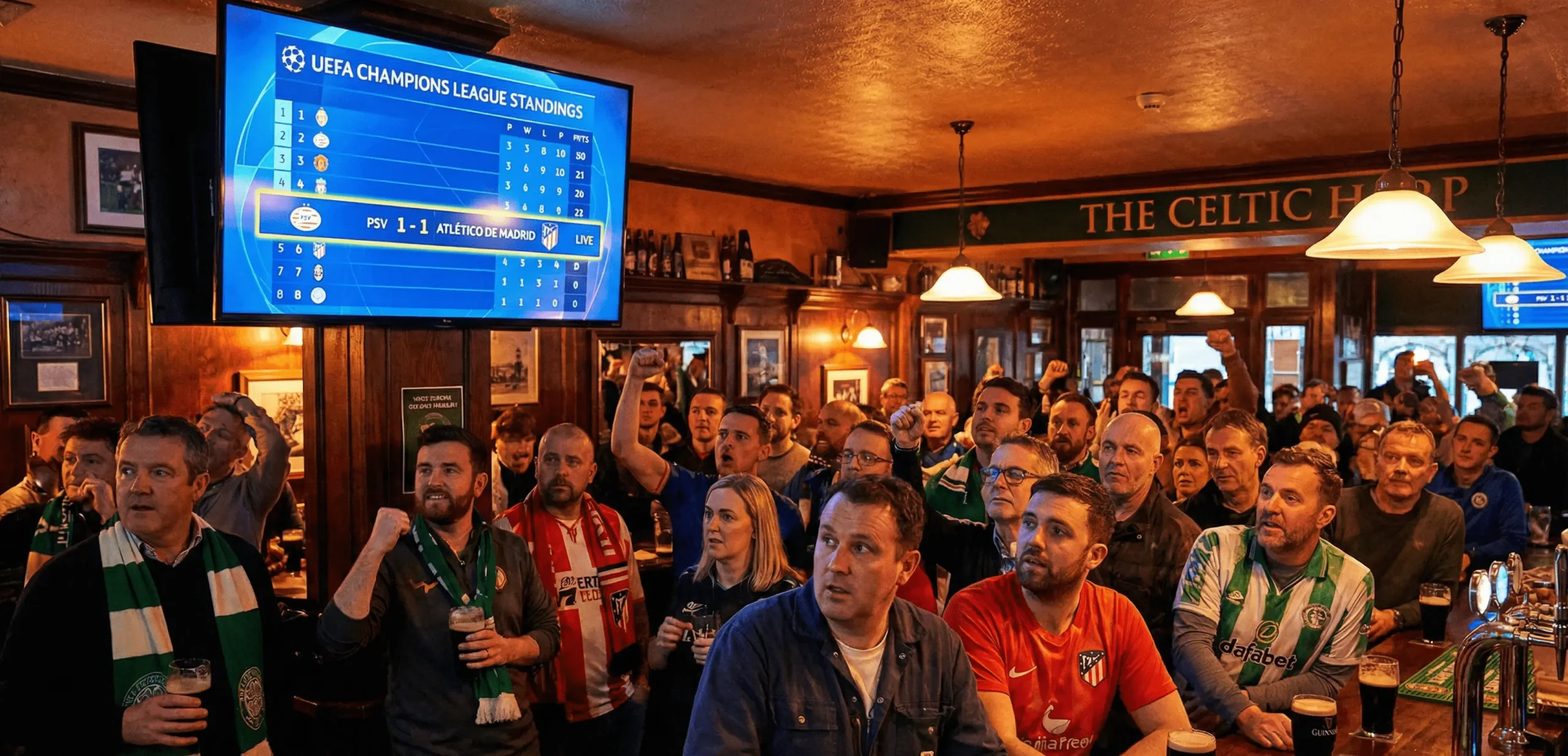 Champions League Fever in Ireland: Your Guide to the Standings, PSV vs Atlético Drama, and the Road to Wembley