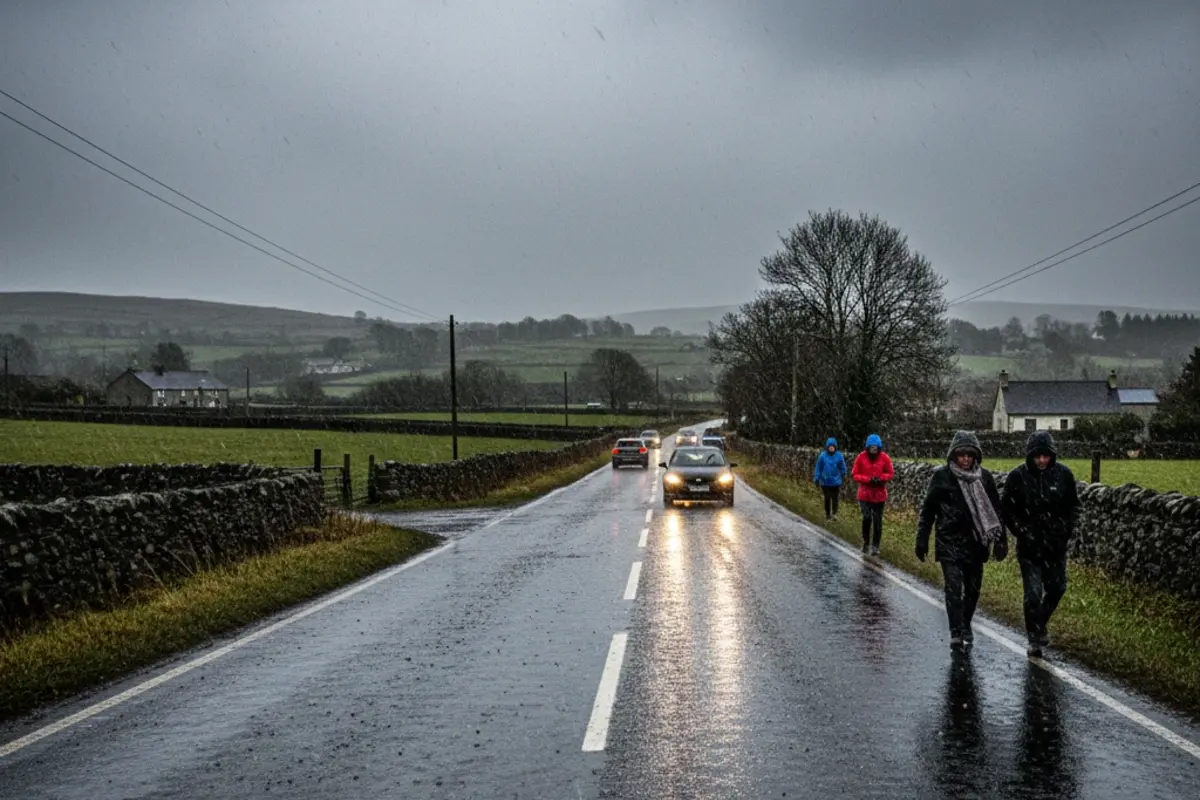Ireland Faces Severe Winter Weather: Black Ice and Heavy Showers Ahead