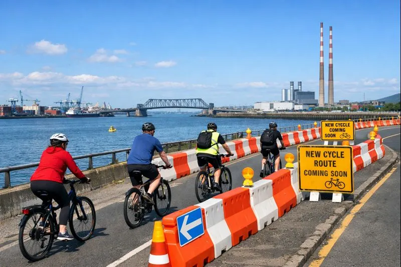 Construction to begin on missing link of Dublin Port cycle route