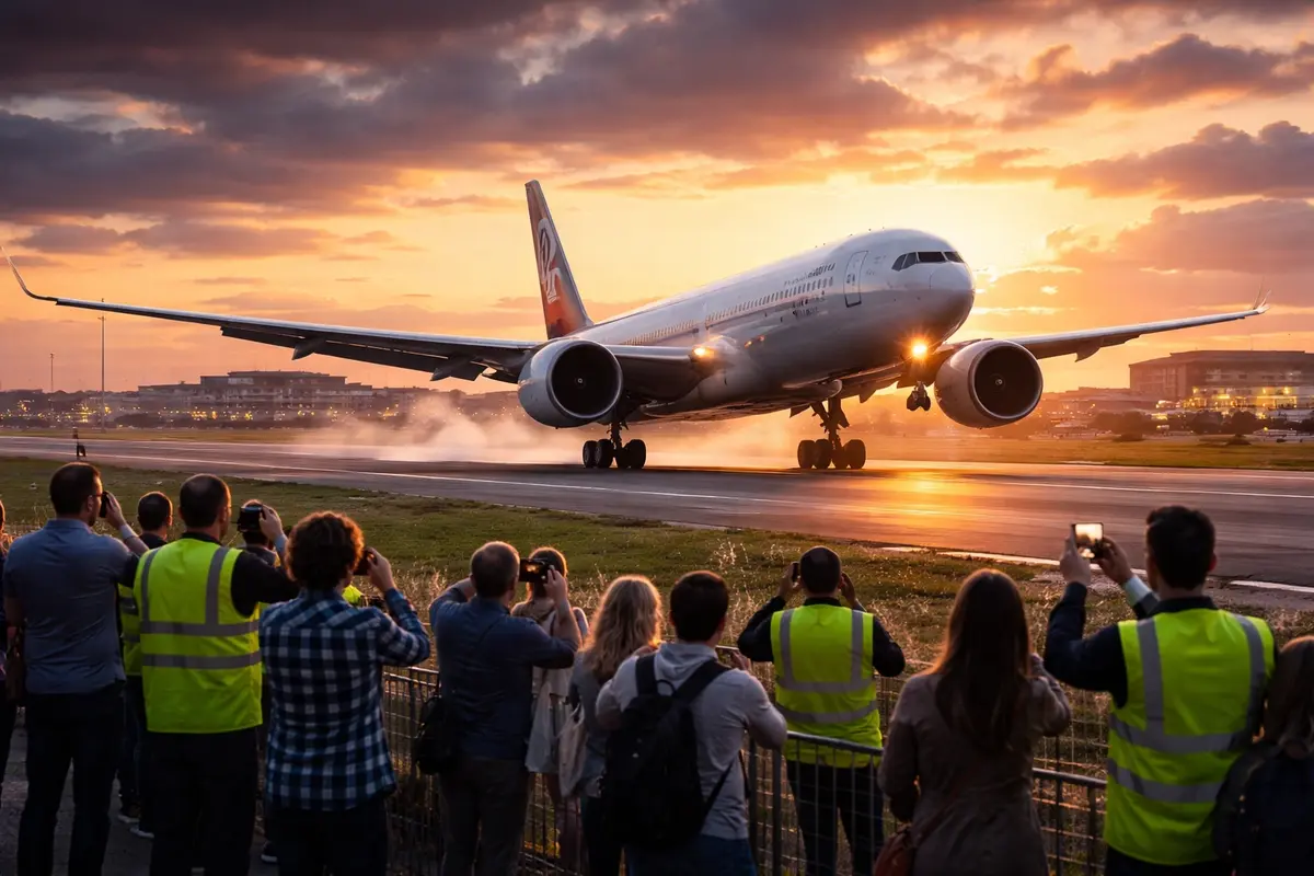 First Flight from Dubai Lands in Dublin After Middle East Crisis