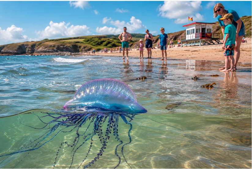 Parents Warned About Venomous Sea Creature Spotted on Irish Beaches: What You Need to Know About the Portuguese Man-of-War