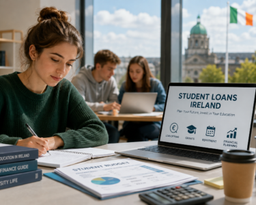 Student loans Ireland for university education and student finance
