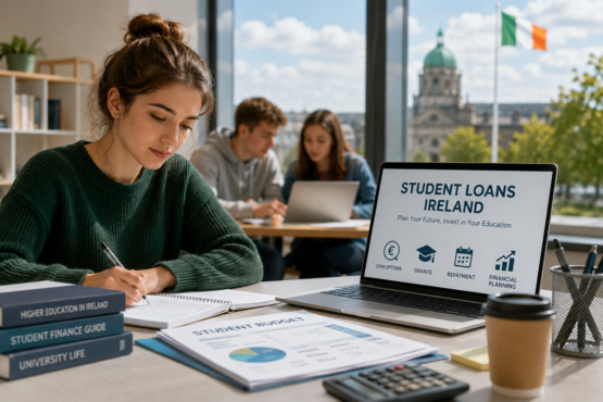 Student loans Ireland for university education and student finance