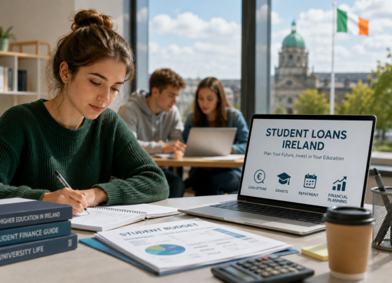 Student loans Ireland for university education and student finance