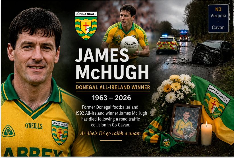All-Ireland-Winning Donegal Football Star James McHugh Killed in Crash